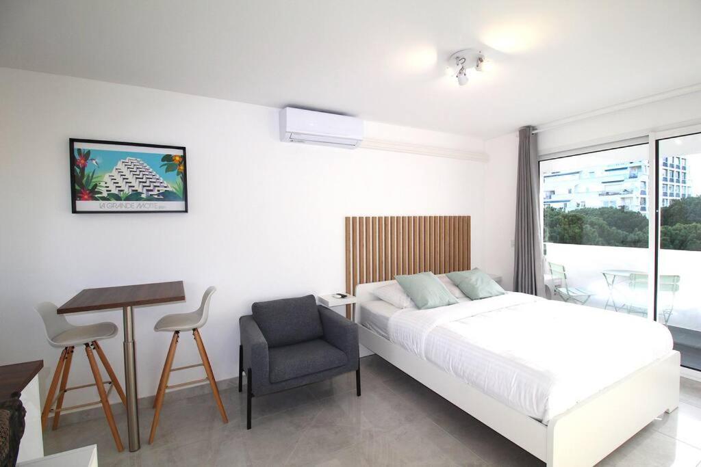 ! Le Beaulieu ! Clim, Terrasse, Central, Plage Apartment La Grande Motte Ngoại thất bức ảnh